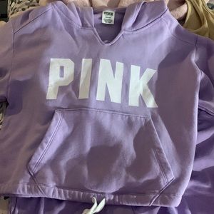 PINK pants + hoodie set